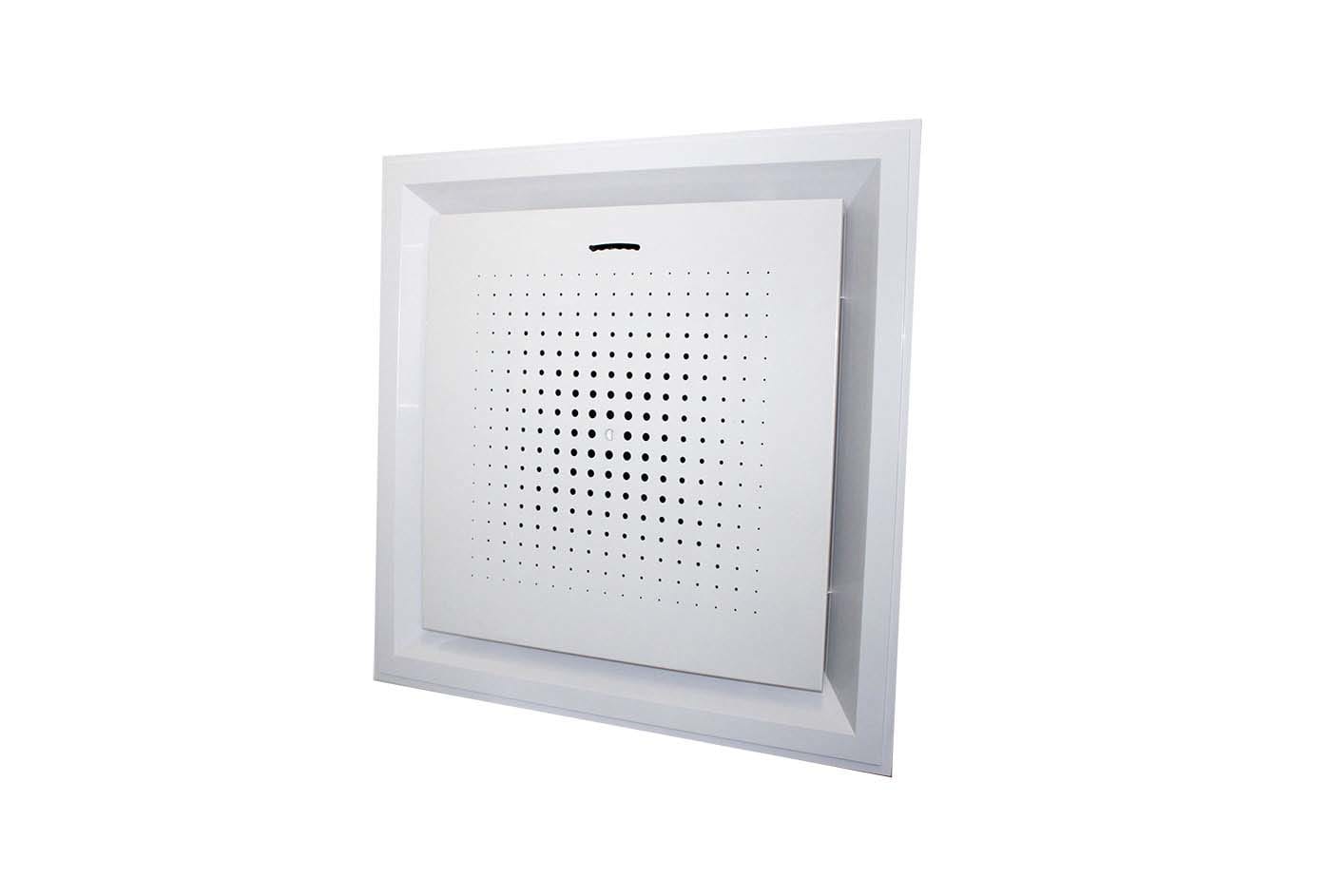 TECNOSYSTEMI SPA SOC - TNS11176210 DIFFUSORE QUADRATO IN ABS BIANCO CON SCH