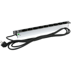 EXCEL - EXL555-122 Excel Horiz PDU 9xNFC Passive 16A NFC Pl