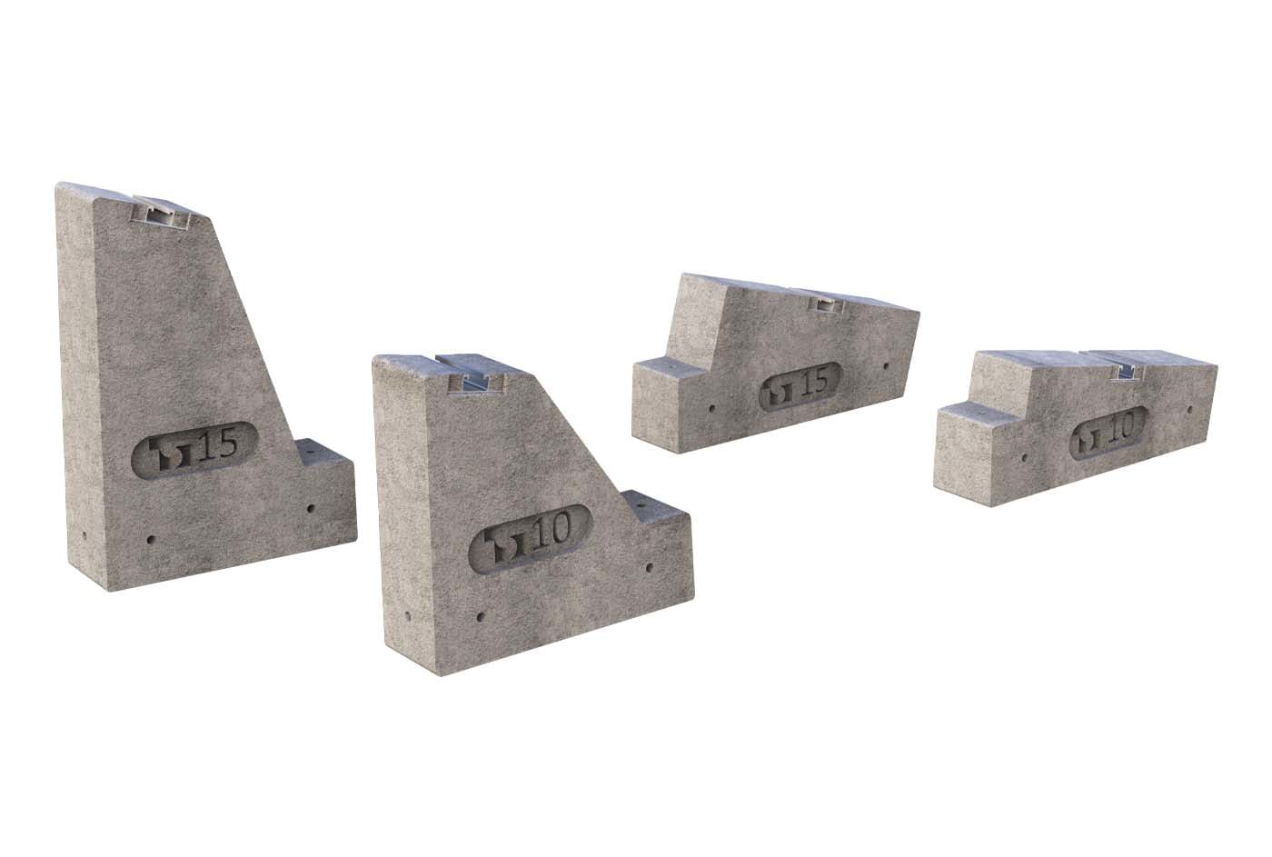 TECNOSYSTEMI SPA SOC - TNSFVD500014 SET ZAVORRE PER PANNELLI VERTICALI INCLI