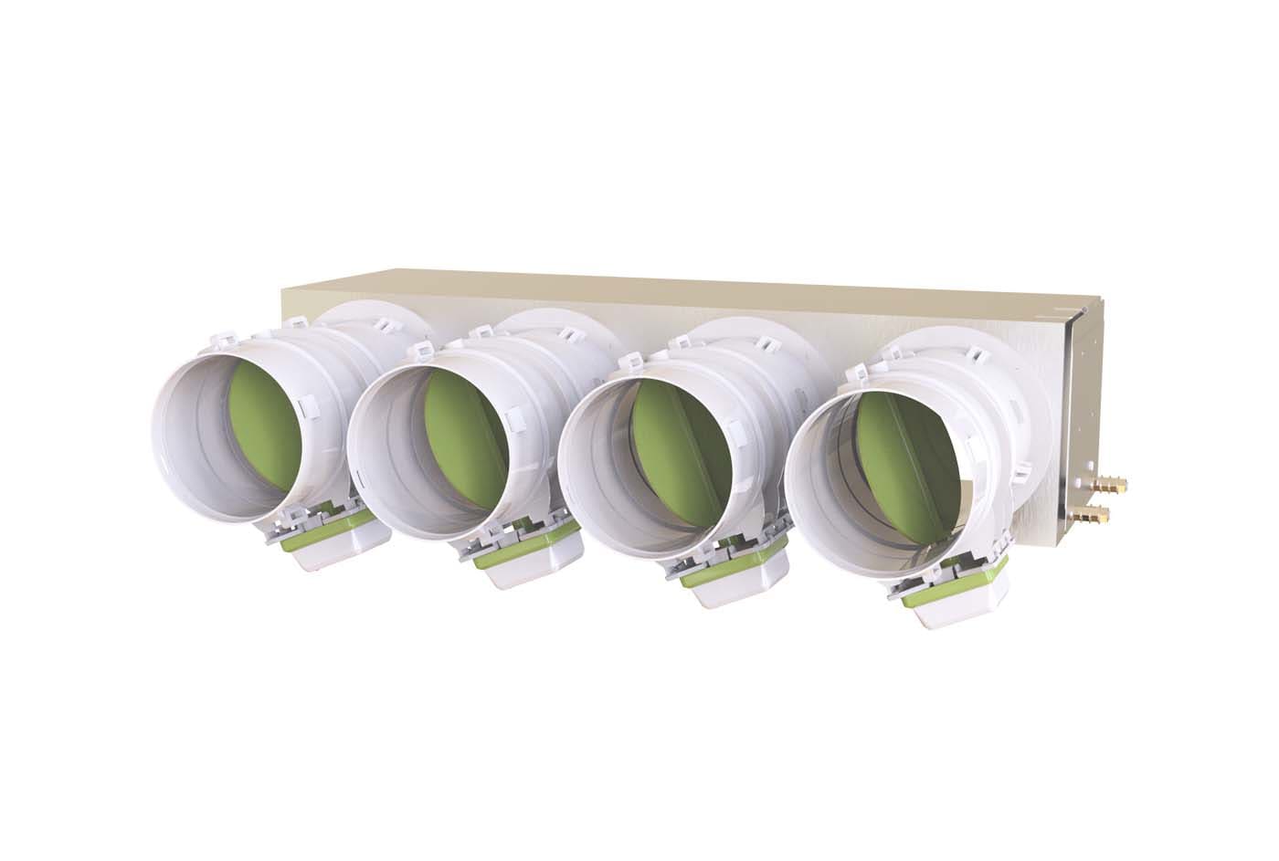 TECNOSYSTEMI SPA SOC - TNSGAD400512 PROAIR PACK RF AMBRA 4 L - 4 TERMOSTATI