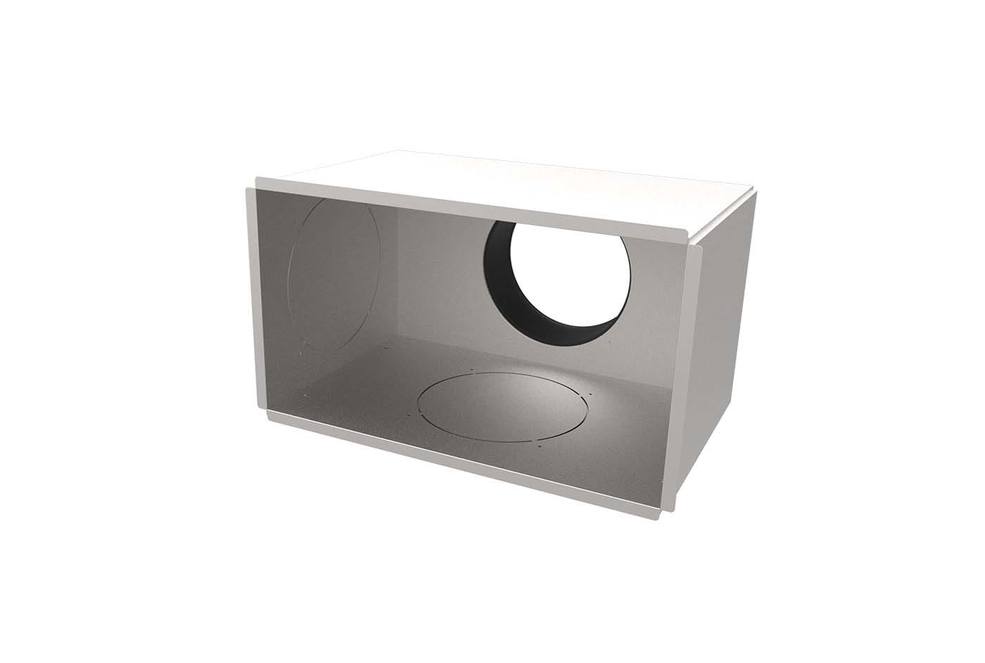 TECNOSYSTEMI SPA SOC - TNSPWD100001 PLENUM COIBENTATO CON 3 INGRESSI PREDISP