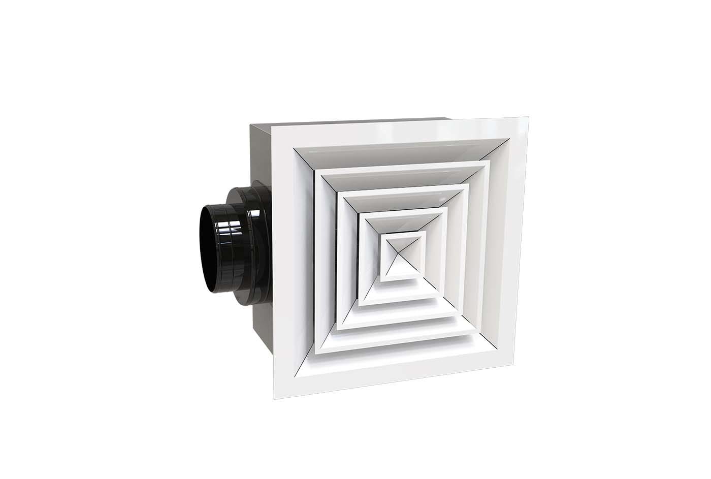 TECNOSYSTEMI SPA SOC - TNSPWD400217 DIFFUSORE QUADRATO DQAP A 4 VIE 295X295