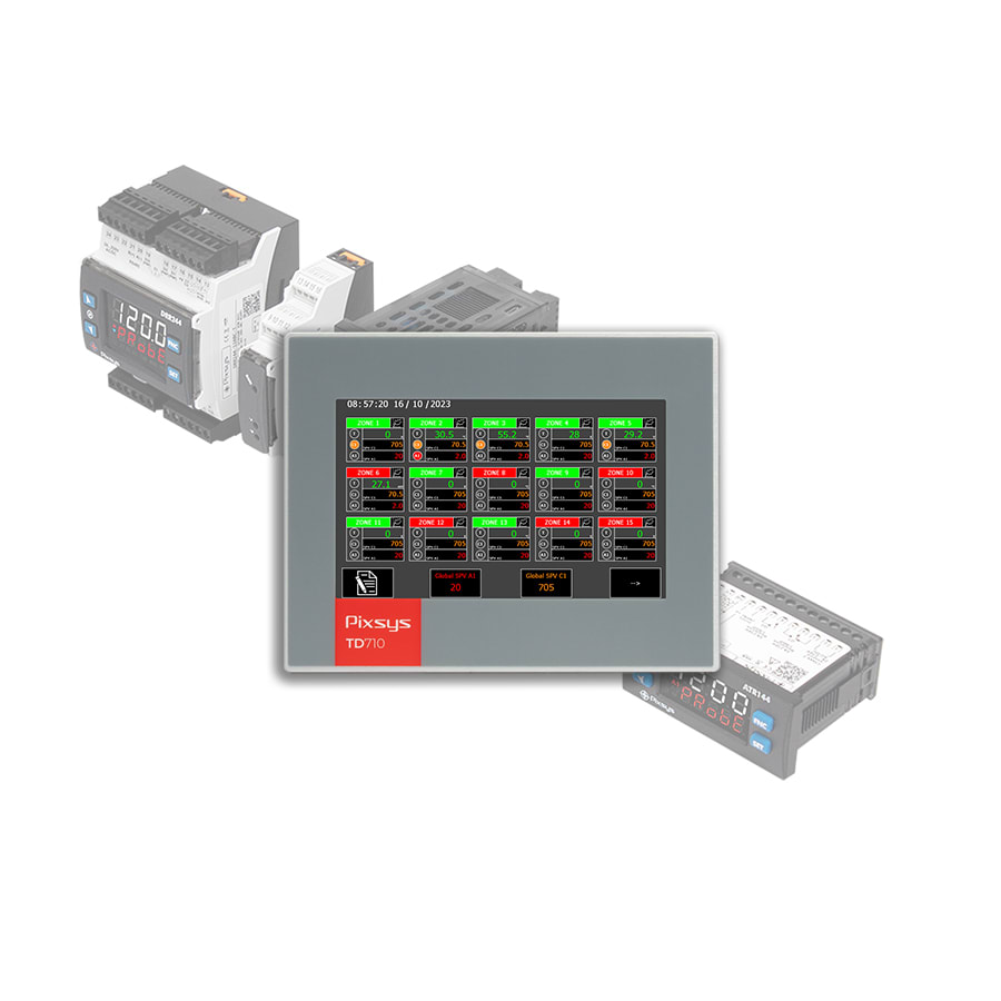 PIXSYS SRL - PIXIMW710-1 KIT HMI 7 - SUPERVISORE