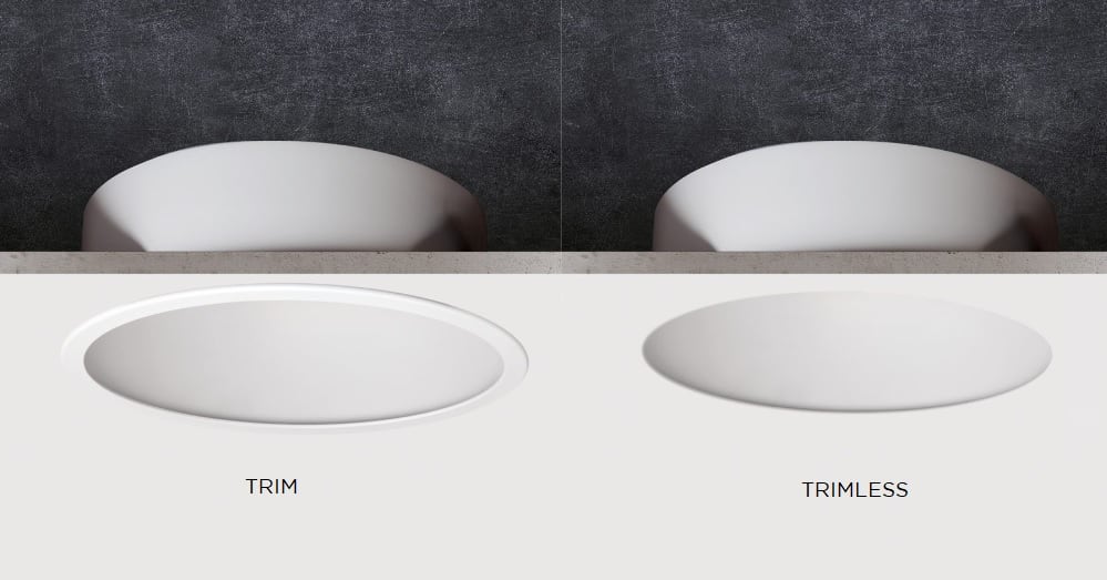 EXENIA SRL - EXE325816842 IO TRIMLESS D450 PUSH BIANCO 8530