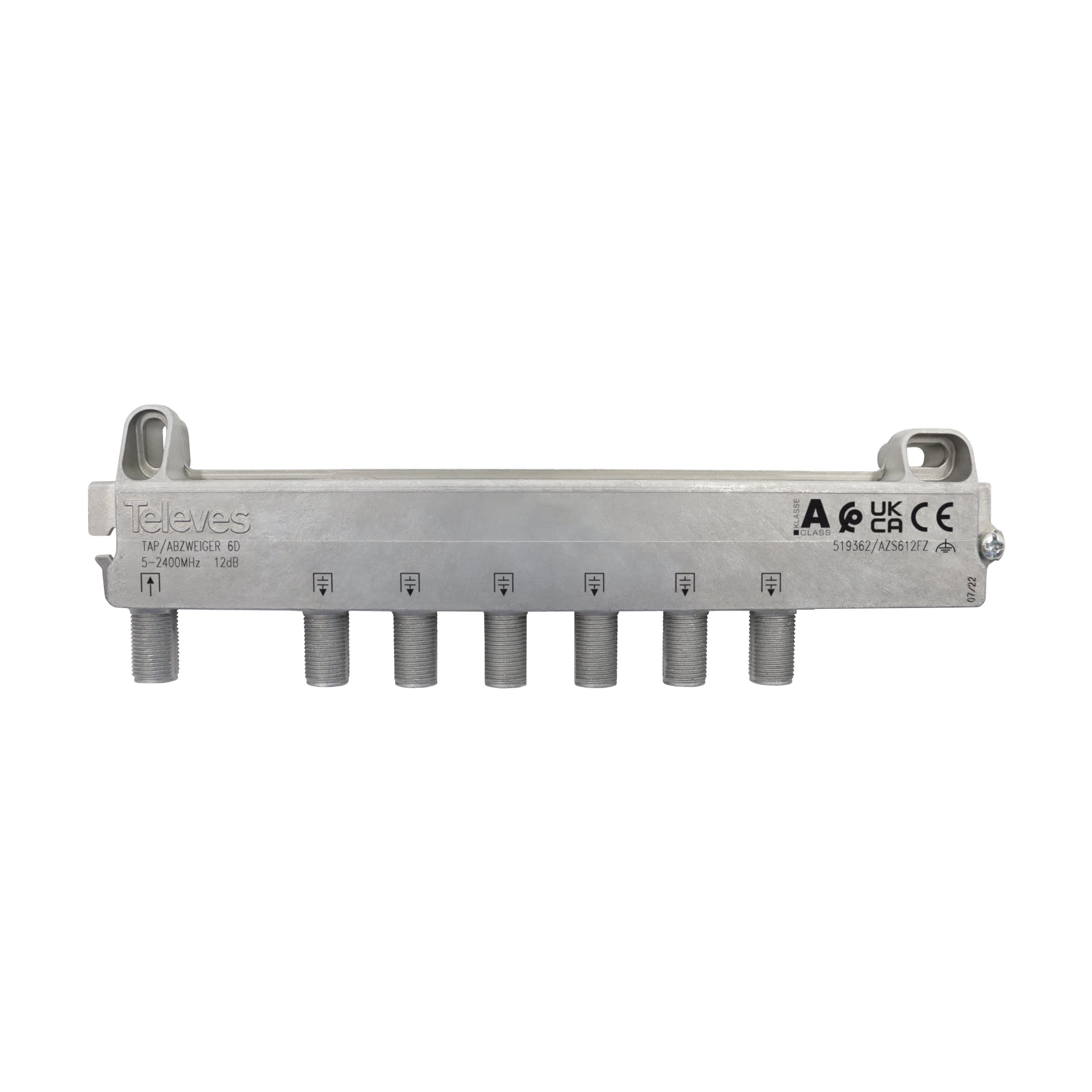 TELEVES ITALIA SRL - TVV519362 DERIVATORE 5?2400MHZ  F  6VIE 12DB
