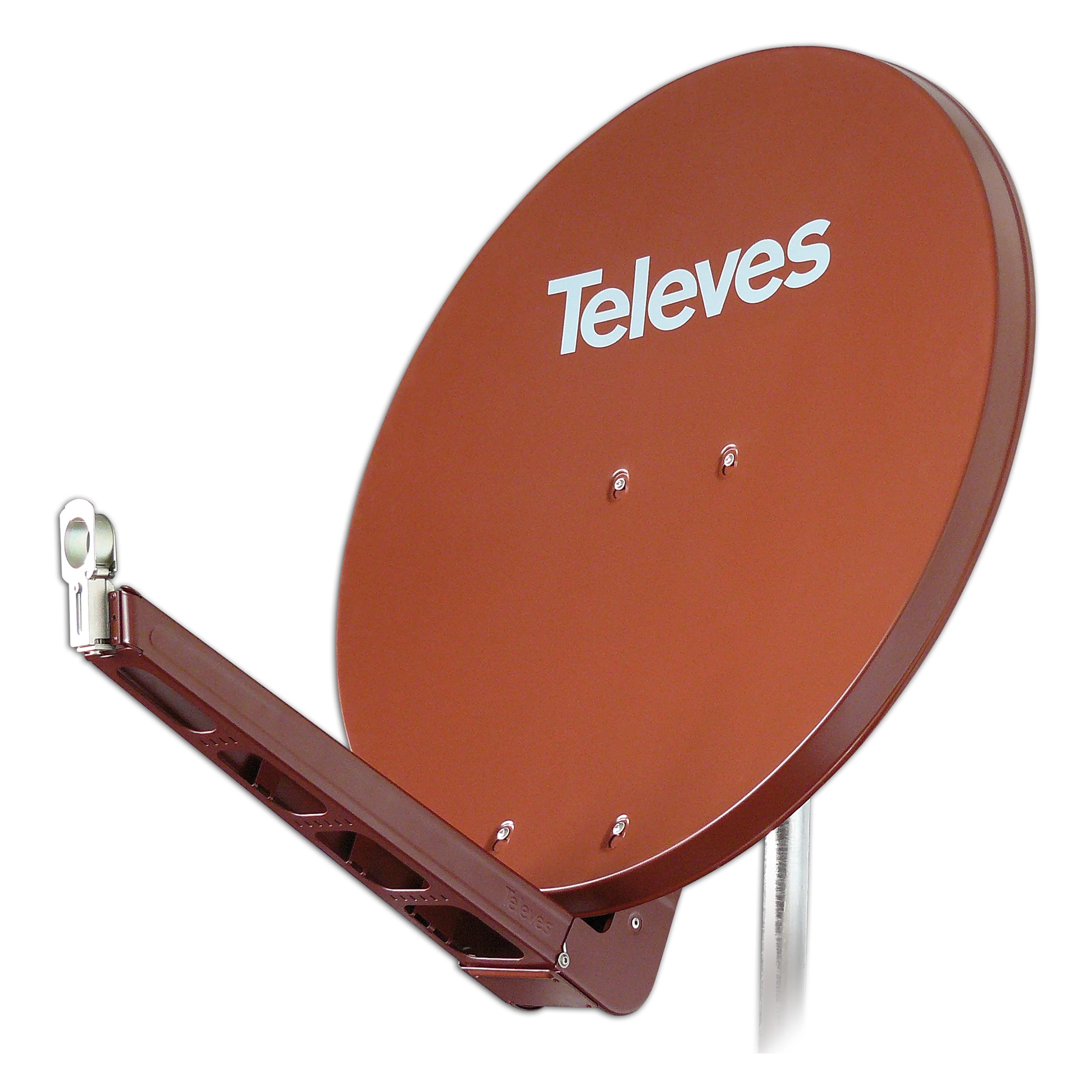 TELEVES ITALIA SRL - TVV790203 PARABOLA OFFSET QSD 75 AL G38.5DBI ROSSO