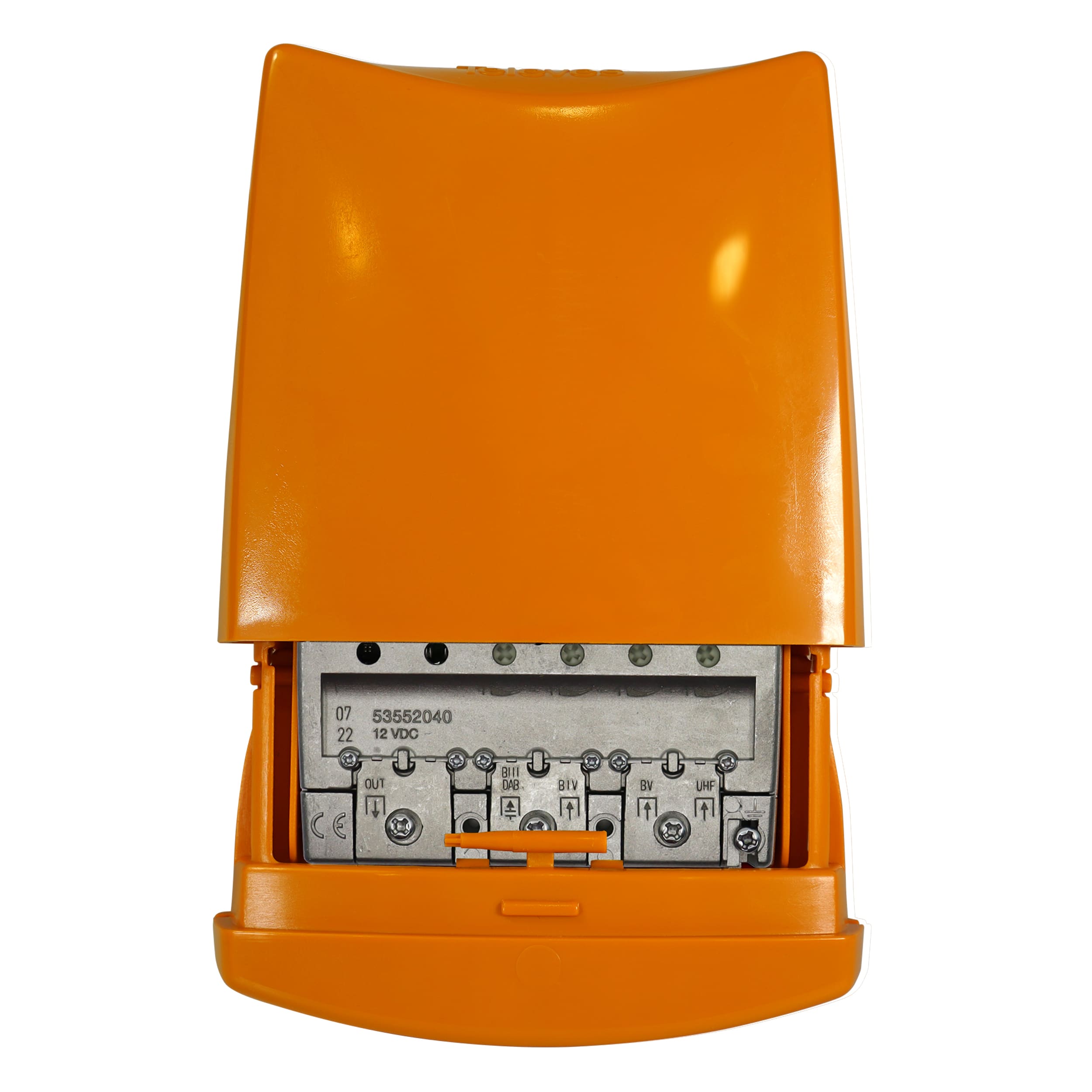 TELEVES ITALIA SRL - TVV53552040 AMP.PALO. 12V 4I/1U BIII/DAB-21..38-42..