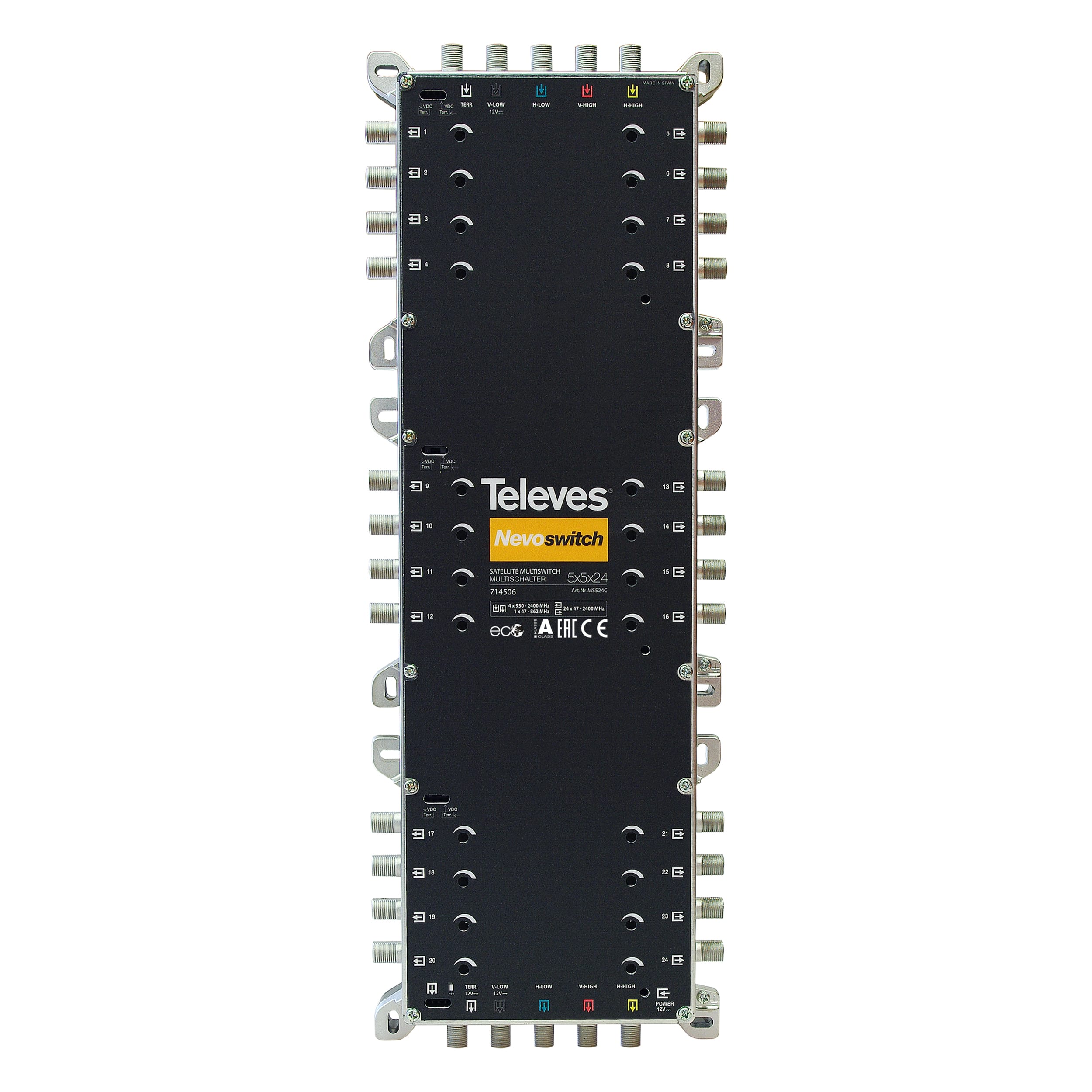 TELEVES ITALIA SRL - TVV714506 NEVOSWITCH 5X5X24 F TERMINALE/CASCATA