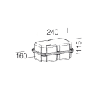 DISANO - DIS99766600 CASS.CABL. 179 3X350MA CLD NERO