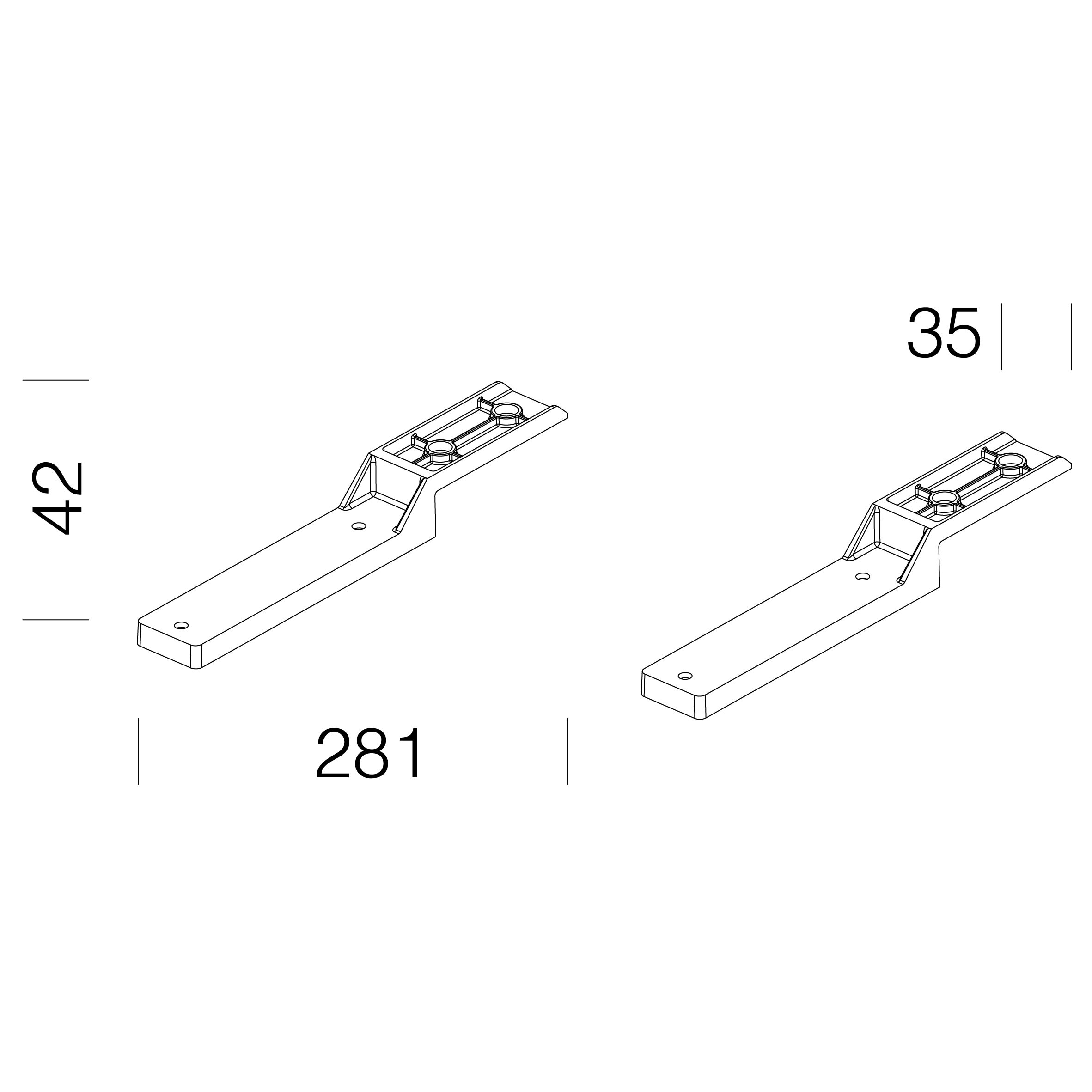 DISANO - DIS99578900 STAFFE SUPPORTO DRIVER ACC.198 RAL7021