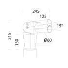DISANO - DIS99143800 ATTACCO SNODATO 290 GREY9007