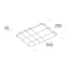 DISANO - DIS99790200 GABBIA PROTEZIONE RODIO LED 350 NERO