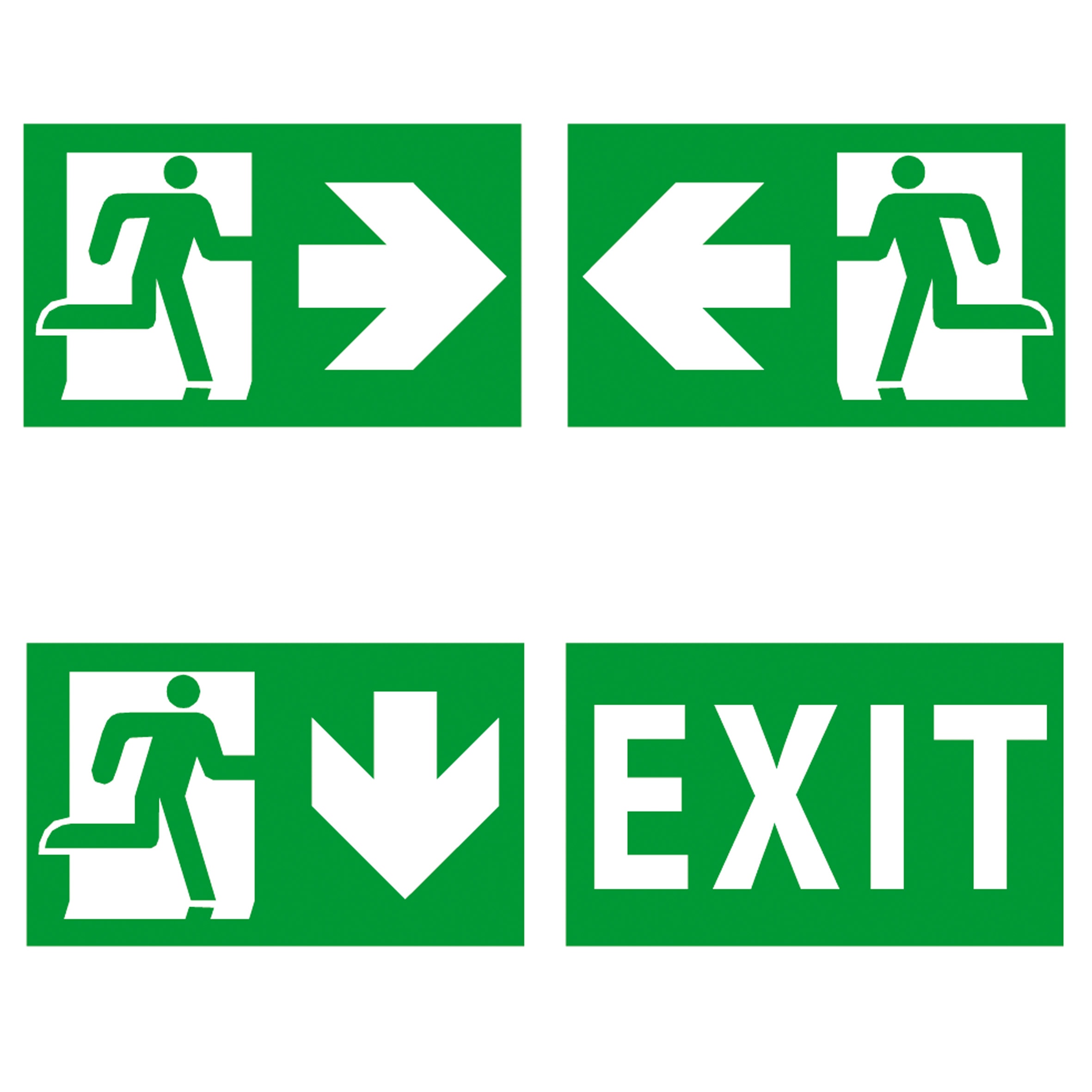 DISANO - DIS99513400 PITTOGRAMMA USCITA EM SX 470 VERDE