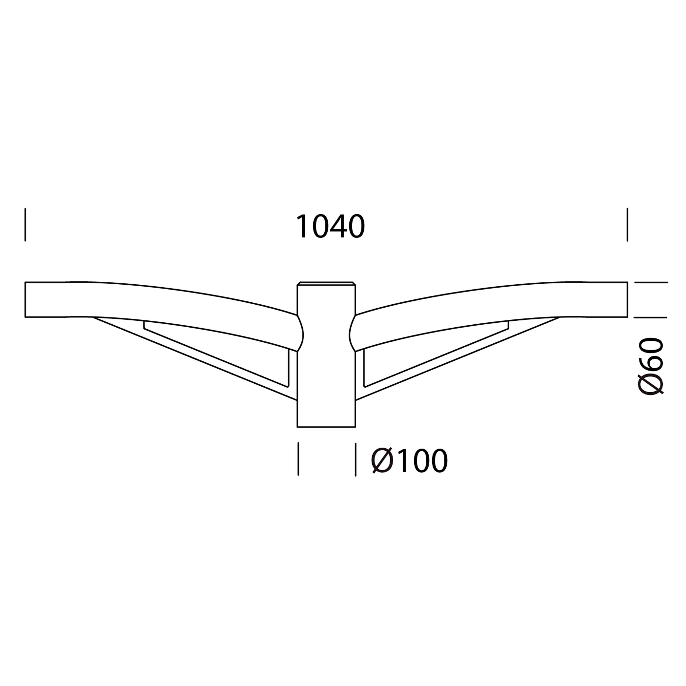 DISANO - DIS99126600 BRACCIO DOPPIO 508 GREY9007