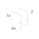 DISANO - DIS13291200 TESTATA DI CHIUSURA 6072 BIANCO