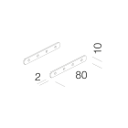 DISANO - DIS13291500 STAFFA GIUNZIONE 6075 ZINCATA
