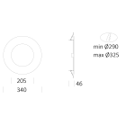 DISANO - DIS99803700 ANELLO DI FINITURA HEALTH 610 BIANCO