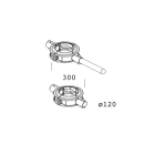 DISANO - DIS42695600 Attacco stendardo lungo