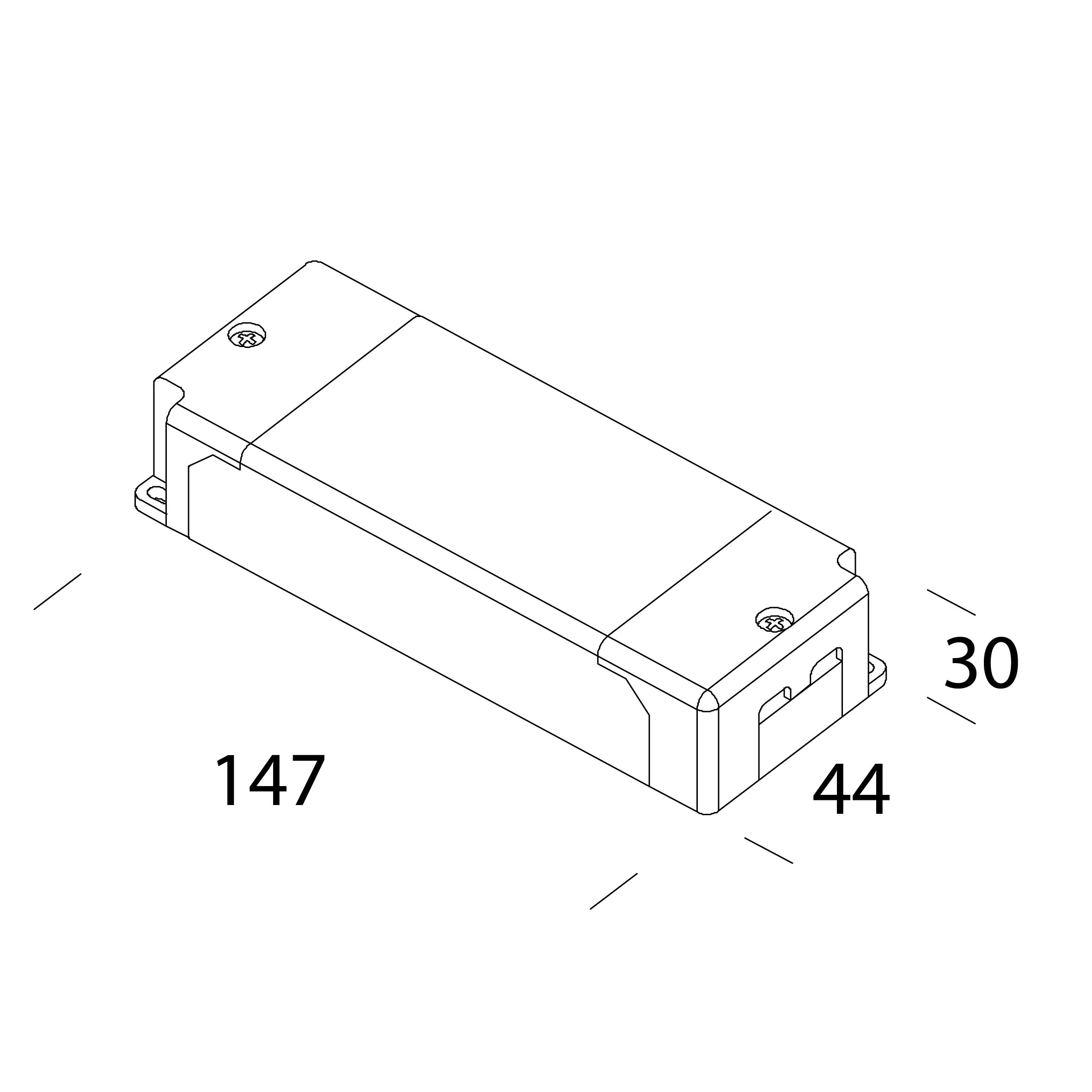 FOSNOVA - FOS220908131241 ALIMENTATORE 0908 LED 38W DALI 700MA
