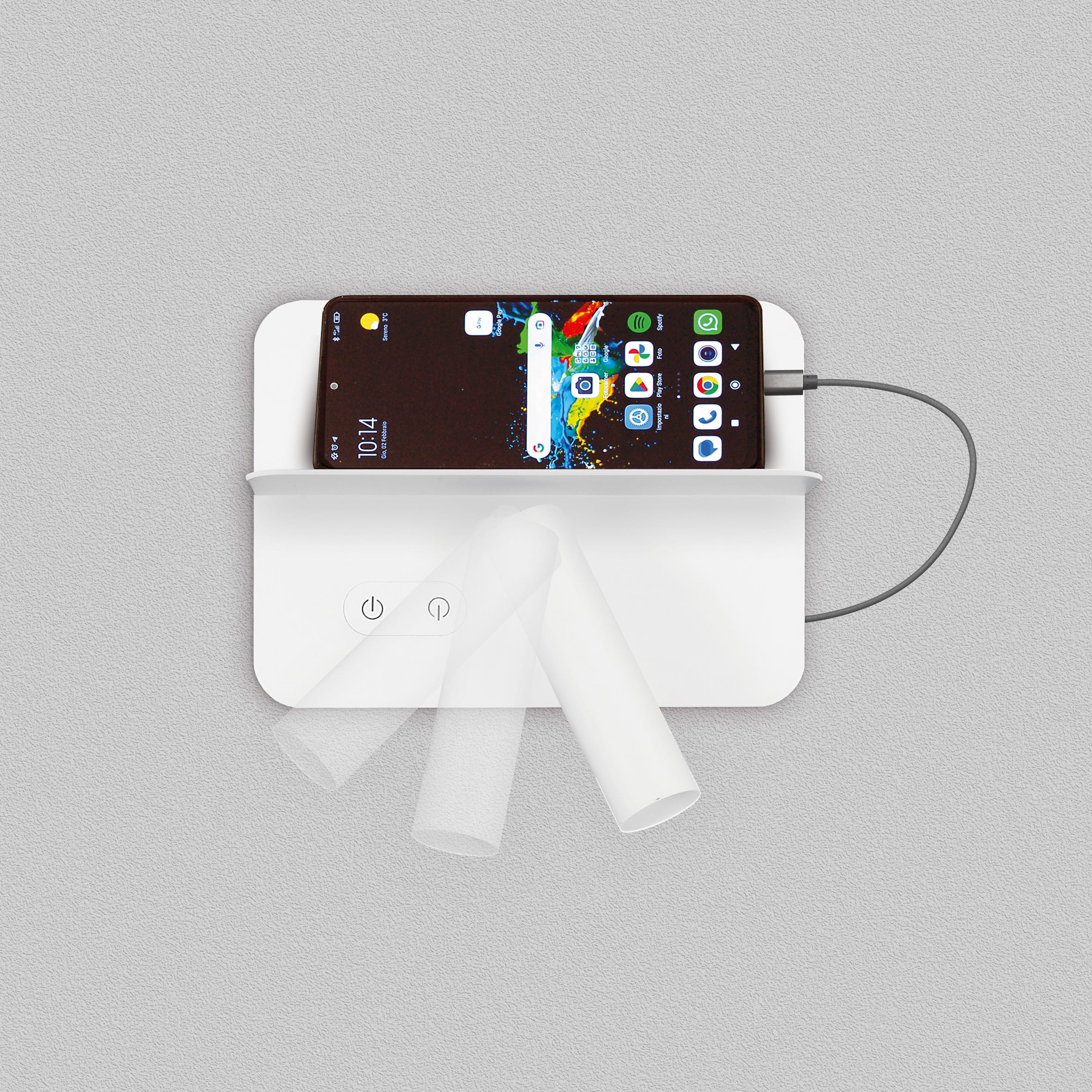 FOSNOVA - FOS2203631000 BUDDY LED 9W CLD-D BIANCO