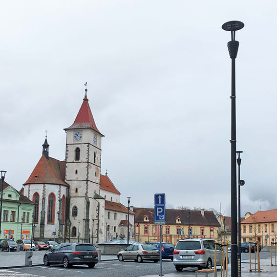 DISANO - DIS42508600 PALO C BASE 1480 H=3000MM ANTRACITE