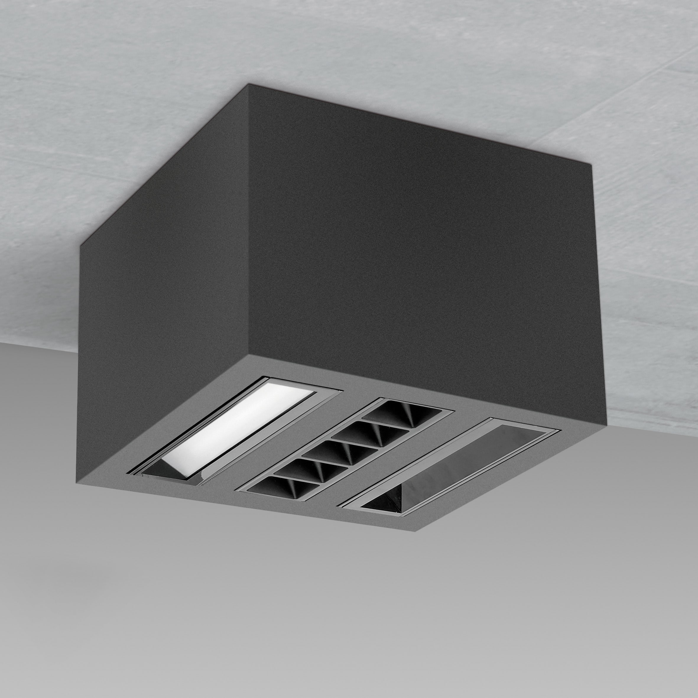 FOSNOVA - FOS2252010100 SPOT MW 5201 LED 36W 4K CLD NERO