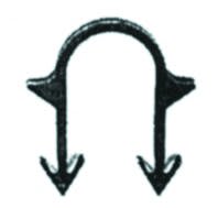 UNIDELTA SPA - UND6001050302001 CLIPS APPAREC.FISSATUBI D 16-20 MM