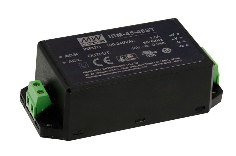 DIGIMAX SRL - DIXIRM-45-24ST ALIMENTATORE PCB 24V 45W CLASSE II 85-26