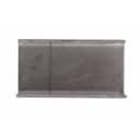 CABUR SRL - CBRISFIXSPAZ35T STAFFA TERMINALE IN ACCIAIO PER 35 MM