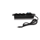 ITEM - IT220615 BARRA AL. 10 CON 2 PRESE SCHUKO + INTER