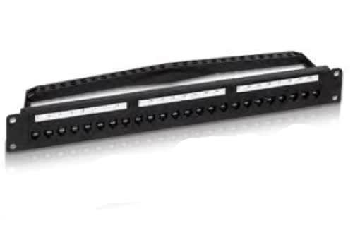 ITEM - IT260112 PATCH PANEL STACK 24 P U/UTP RJ45 CAT.6