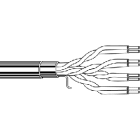 ITC INDUSTRIA TECNIC - ITC6UNDHPN1000 4X2 AWG23 UTP CAT6 LSZH DG PE NERO 1000