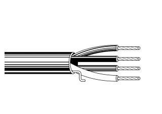 ITC INDUSTRIA TECNIC - ITCCA-65BLM100 AUTOM.CANCELLI 6 X 0,50 PVC BLU M.100 EC