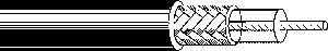 ITC INDUSTRIA TECNIC - ITCTY59TNE1000 RG 59 T NERO BOB.1000 FCA