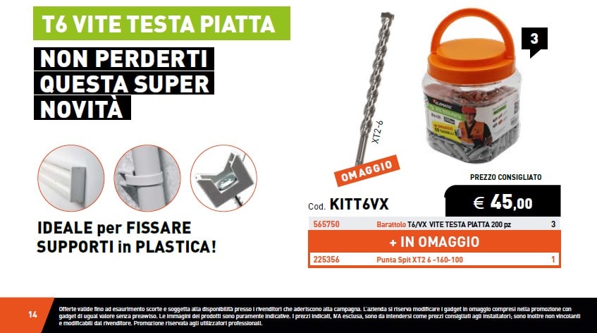 ELEMATIC SPIT - ITPKITT6VX KIT T6/VX + OMAGGIO