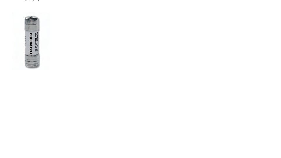 ITALWEBER SPA - ITW1421920 FUS SCH10 GG 20A 500V