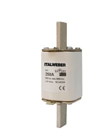 ITALWEBER SPA - ITW1678315 FUS NH-2 315A 550V DC PER BATTERIE