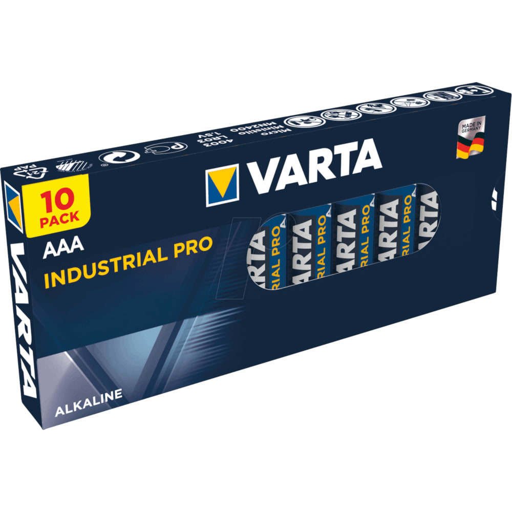 VARTA CONSUMER BATT - VAT04003211111 AAA (MINISTILO) - INDUSTRIAL CARTON 10 P