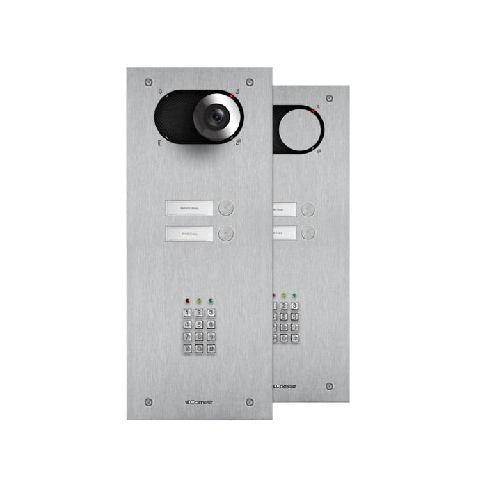 COMELIT GROUP SPA - COEIX0102KP FRONTALE SWITCH 2 PUL. E CHIAVE ELETTRON