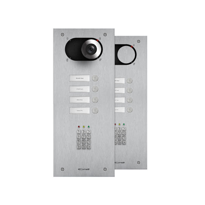 COMELIT GROUP SPA - COEIX0104KP FRONTALE SWITCH 4 PUL. E CHIAVE ELETTRON