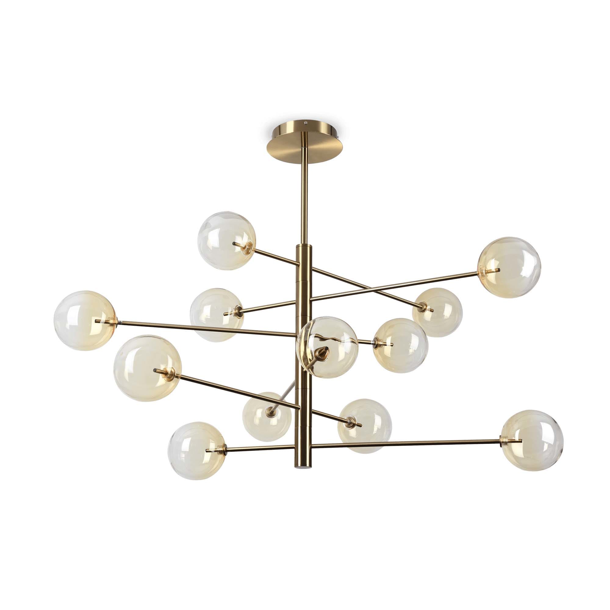 IDEAL LUX SRL - IUX345383 EQUINOXE SP12 AMBRA SFUMATO