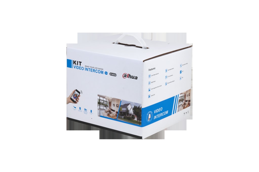 DAHUA TECHNOLOGY - DUHM-0029796 KTX01(S): KIT VIDEOCITOFONICO PLUG&PLAY
