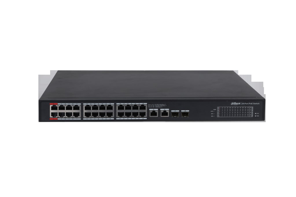 DAHUA TECHNOLOGY - DUHM-0020176 PFS3228-24GT-240-V2: SWITCH LAYER 2 UNMA