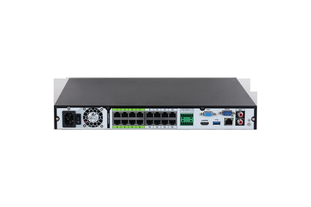 DAHUA TECHNOLOGY - DUHM-0030505 NVR5216-16P-EI: NVR AI WIZSENSE 16 CANAL