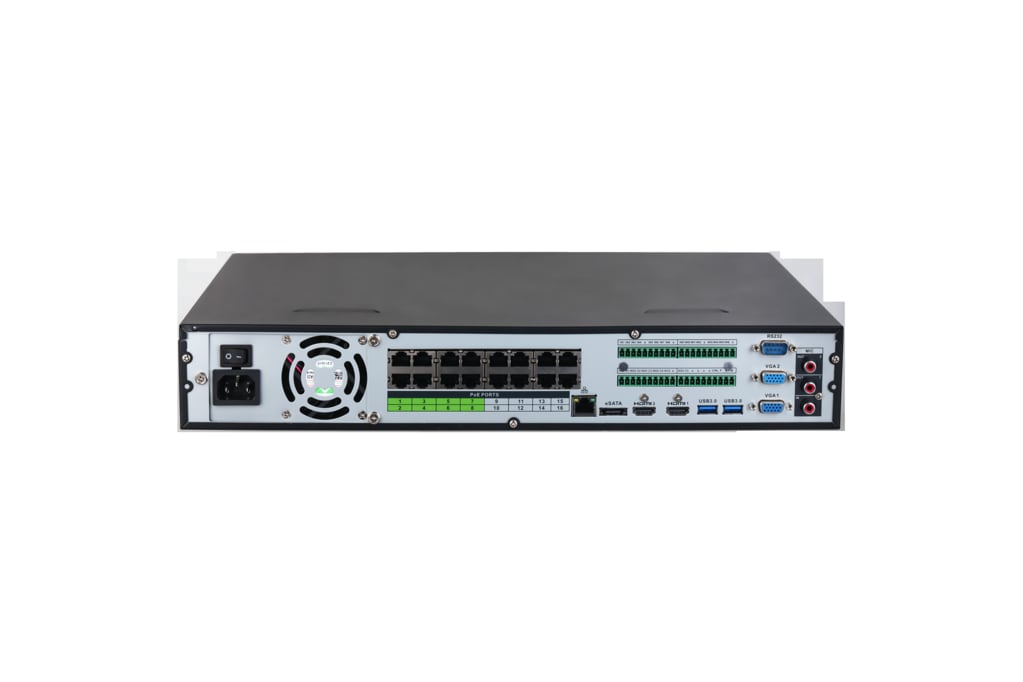 DAHUA TECHNOLOGY - DUHM-0030597 NVR5432-16P-EI: NVR IP AI WIZSENSE 32 CA