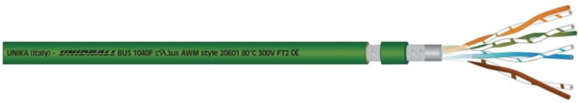 KU DISTRIBUTION SRL - KUDB5442-1B UNIDRALL BUS 1040M 2X2XAWG24 (0.25MMQ) V