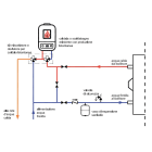 SUNWOOD SRL - SWO0610299 KIT COLLEGAMENTO TERMOSTATICO X CALD.IST