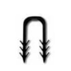 SUNWOOD SRL - SWO0640123 CLIPS FERMA BARRE