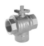 COMPARATO NELLO - COAUC3F3E5 VALVOLA UNIVERSAL 3VIE F OTTONE 2  DEV/M