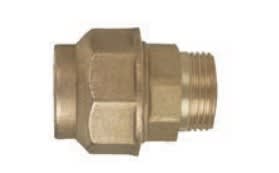 F.I.V. - FVR07711114 RACC. DIR. M D.40X11/4 T/OTTONE